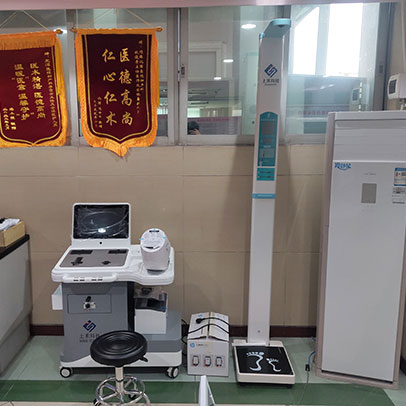 广东省拉萨市顺德区第三人民医院SH-T16健康体检一体机案例